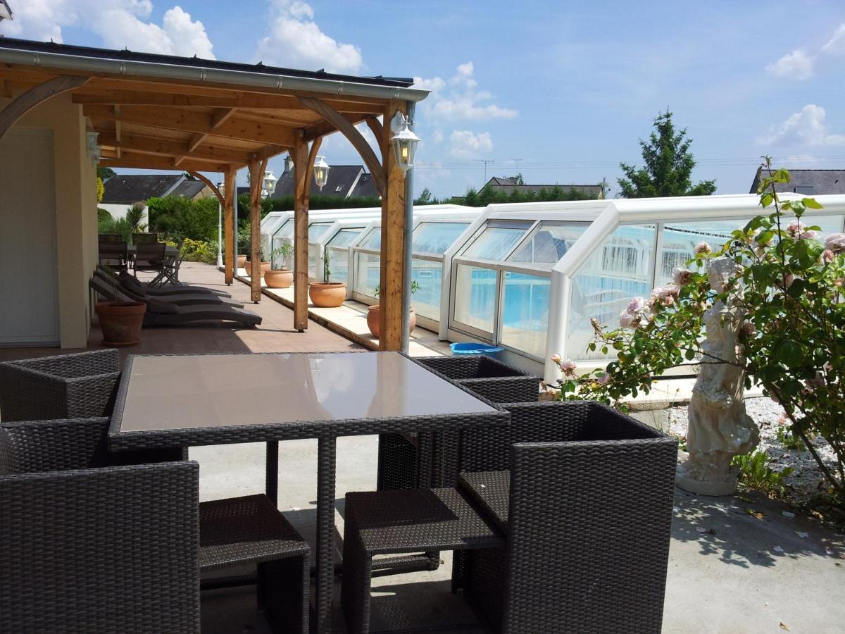 Cafecouet'Breizh Bed & Breakfast Guipry-Messac Eksteriør bilde